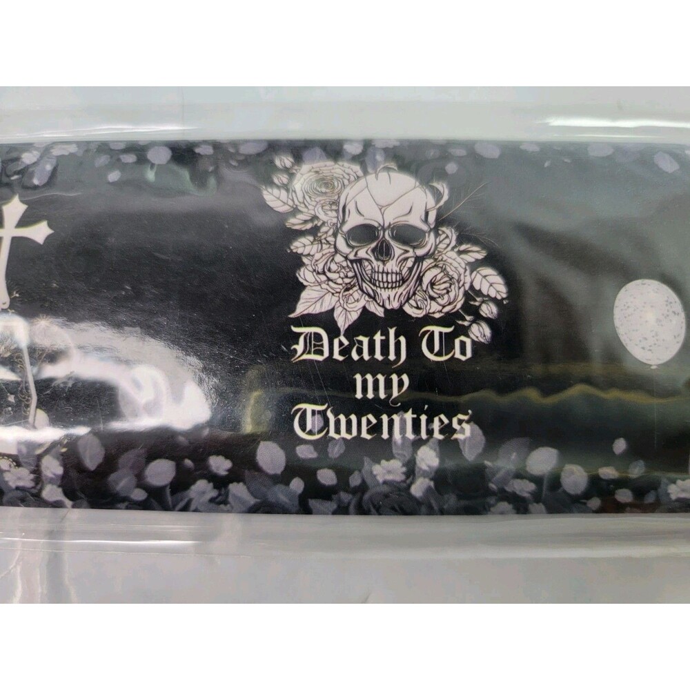 Goth Party Bundle RIP Twenties Cups Napkins Tumbler Wraps Death To My 20s - Picture 4 of 14